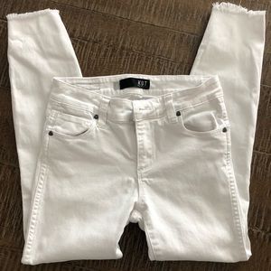 KUT from the Kloth White Skinny Jeans